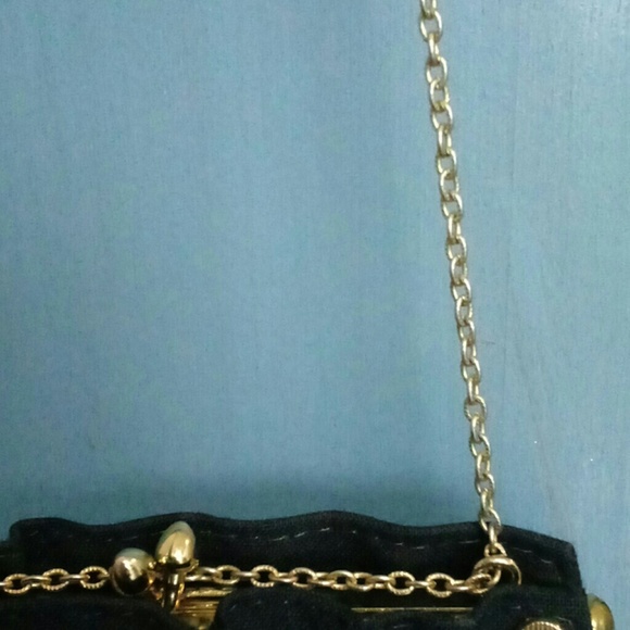 Vintage FS Originals Black Evening Bag - Picture 8 of 14